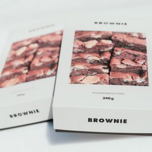 Brownie presentación